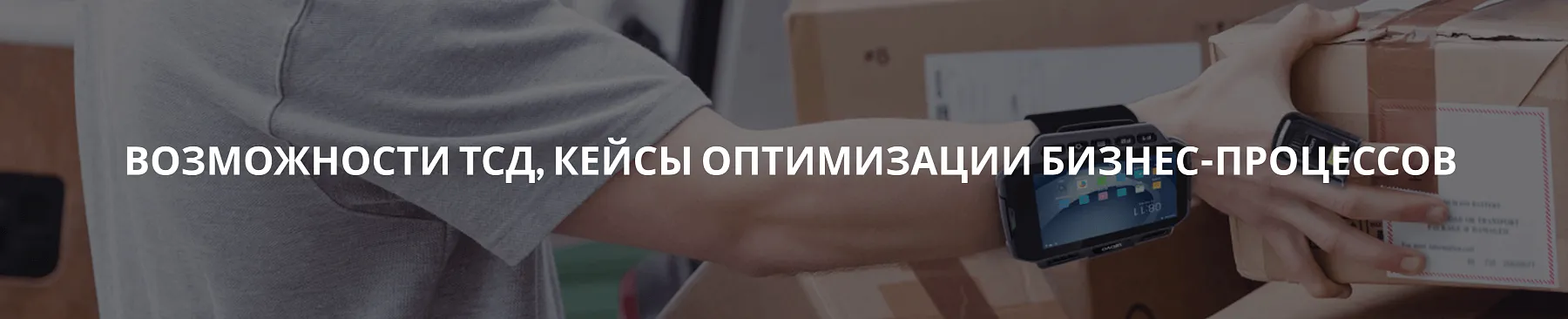 Возможности ТСД. Кейсы оптимизации бизнес-процессов.