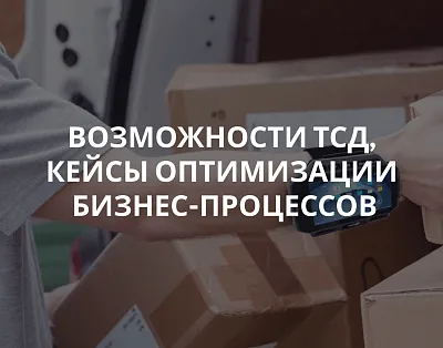 Возможности ТСД. Кейсы оптимизации бизнес-процессов.