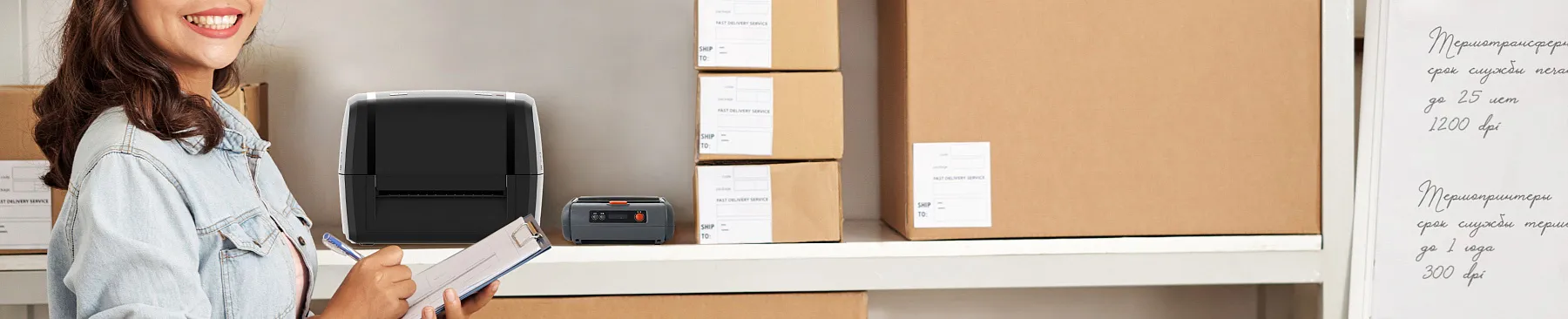 Какие бывают принтеры этикеток: краткий обзор