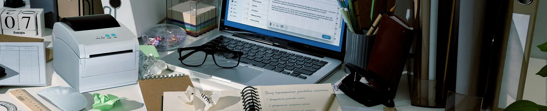 Почему термопринтер зажевывает этикетки